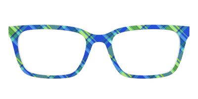 The Lime Plaid - Front Top Thumbnail - Pair Eyewear