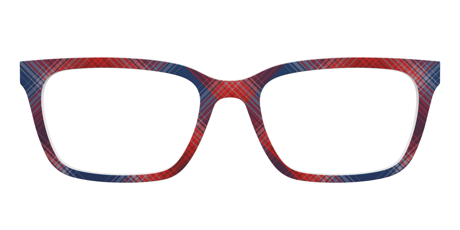 The Lodge Plaid - Front Top Image - Pair Eyewear
