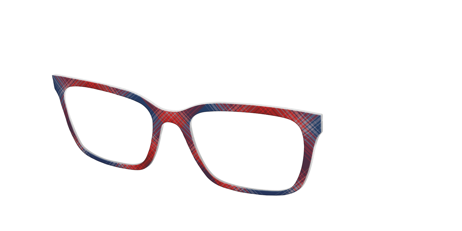 The Lodge Plaid - Angle Top Image - Pair Eyewear