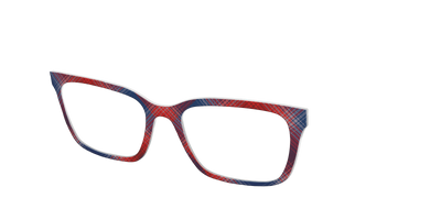 The Lodge Plaid - Angle Top Thumbnail - Pair Eyewear