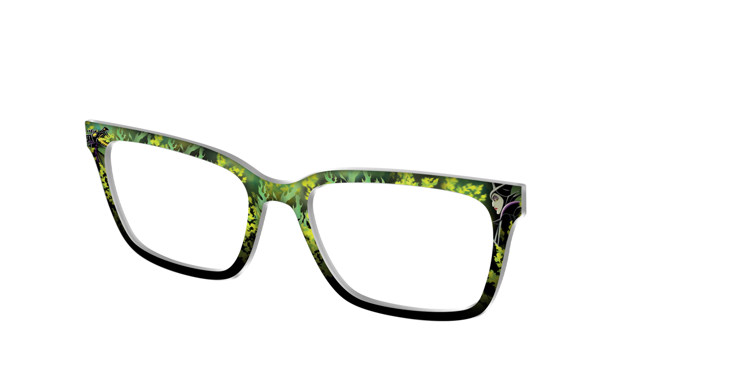 Maleficent's Dragon Flames - Angle Top Image - Pair Eyewear