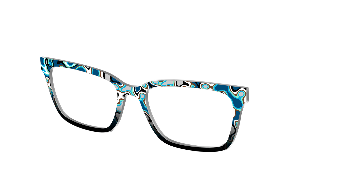 The Marbled Movement - Angle Top Image - Pair Eyewear