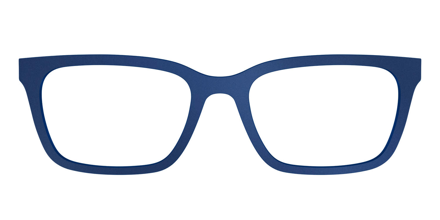 The Matte Navy - Front Top Image - Pair Eyewear
