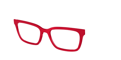 The Matte Red - Angle Top Thumbnail - Pair Eyewear