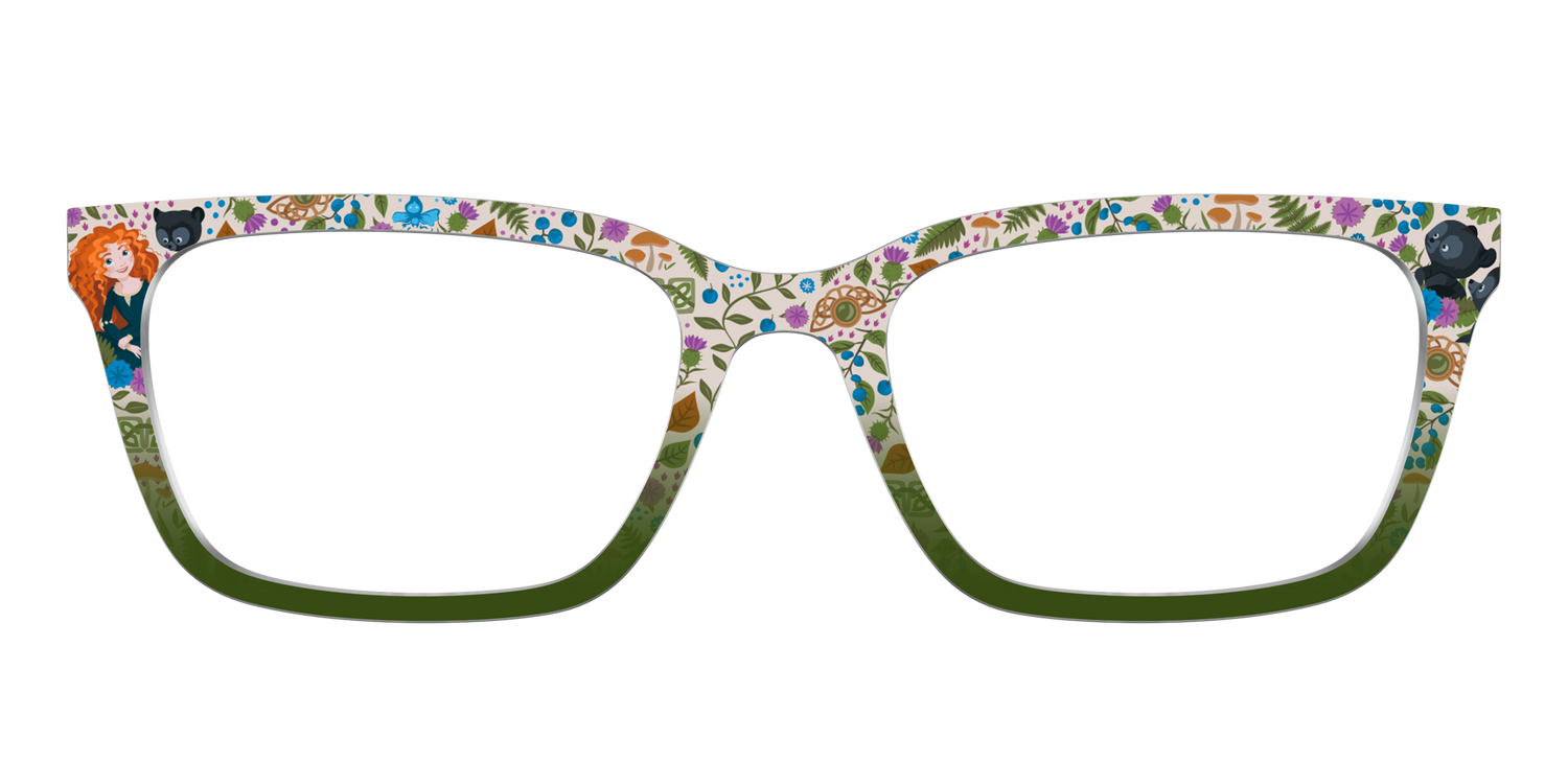 Merida's Brave and Bold Floral - Front Top Image - Pair Eyewear