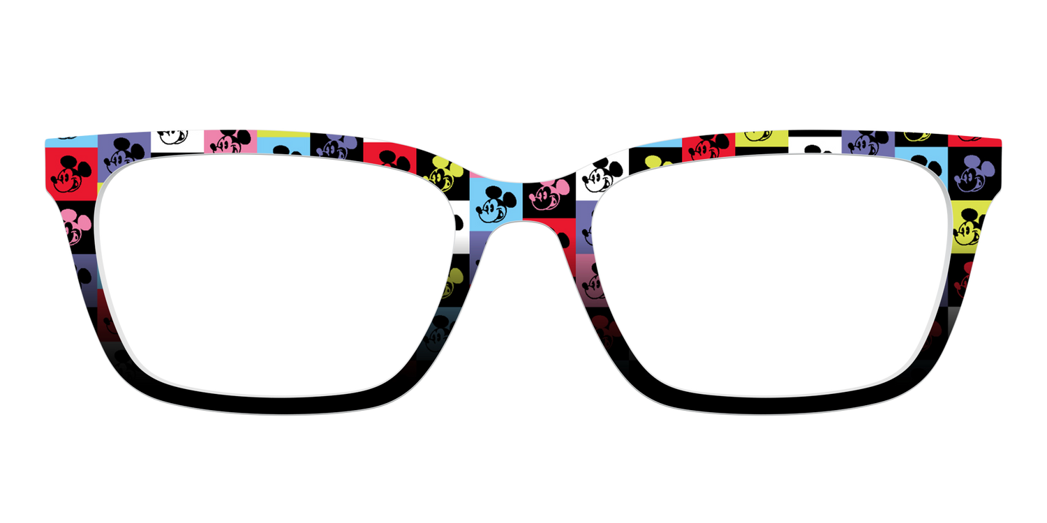 The Mickey Check - Front Top Image - Pair Eyewear