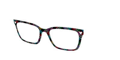 The Mickey Plaid - Angle Top Thumbnail - Pair Eyewear