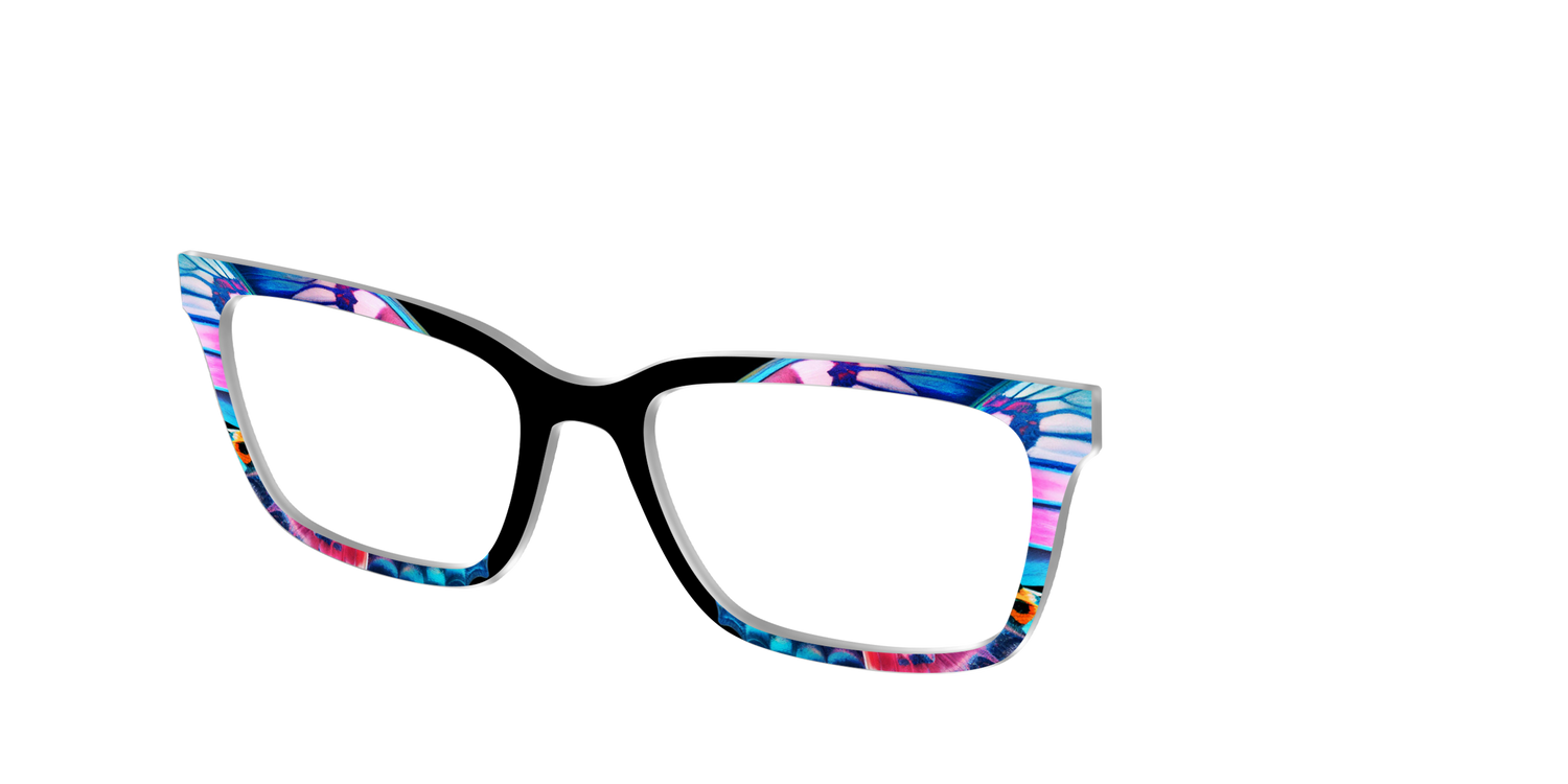 The Moonlit Radiance Wings - Angle Top Image - Pair Eyewear