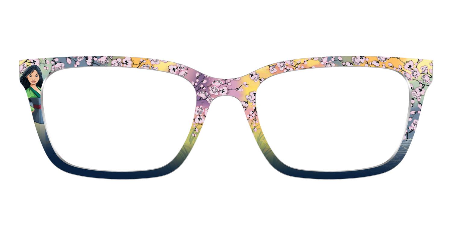 Mulan's Plum Blossoms - Front Top Image - Pair Eyewear