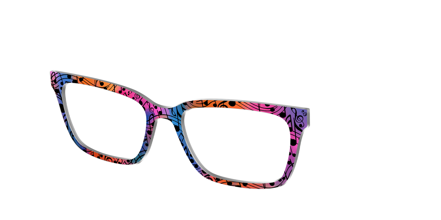 The Musical Melody - Angle Top Image - Pair Eyewear