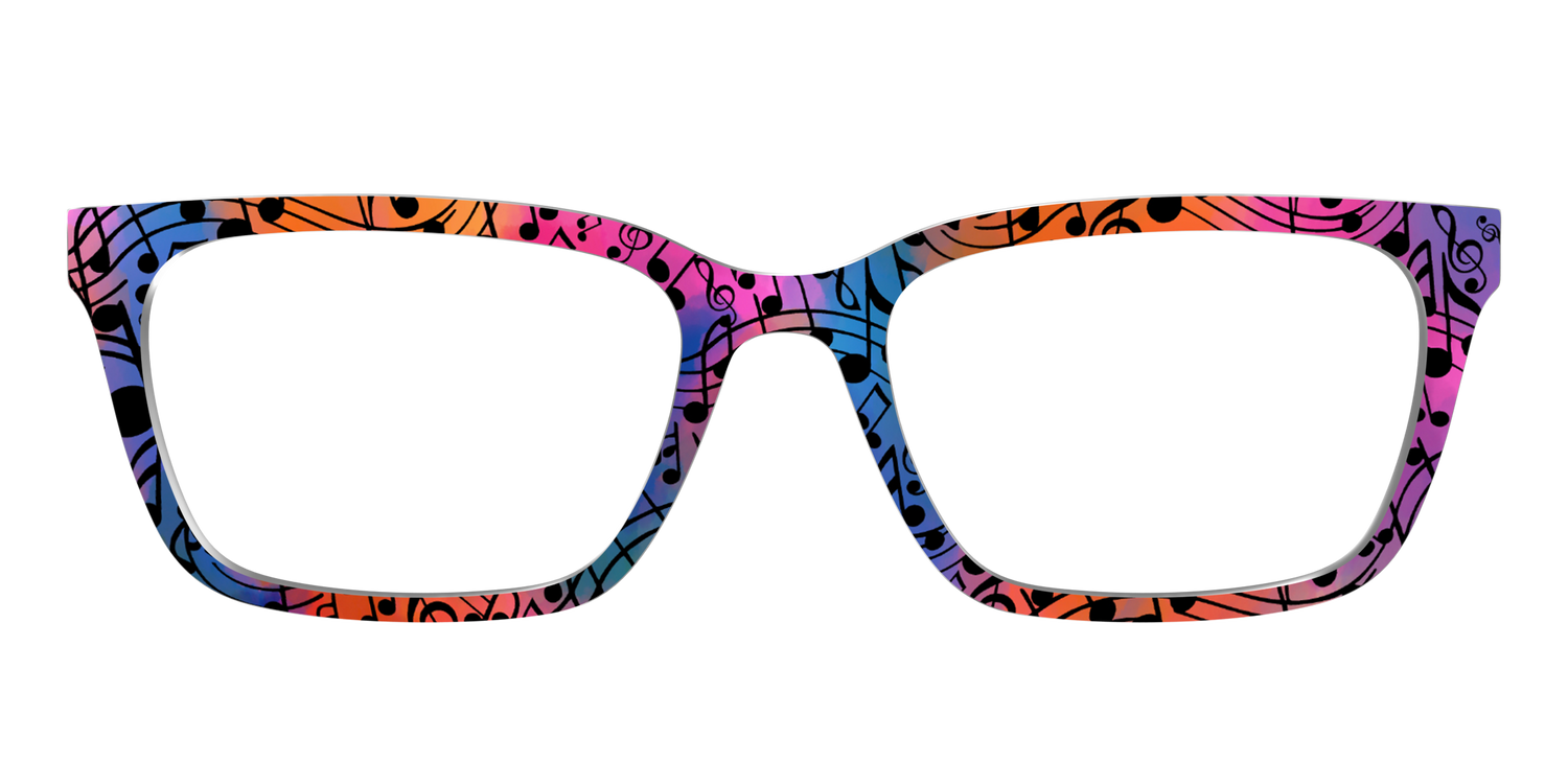 The Musical Melody - Front Top Image - Pair Eyewear
