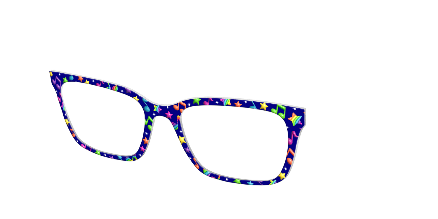 The Music Charms - Angle Top Image - Pair Eyewear
