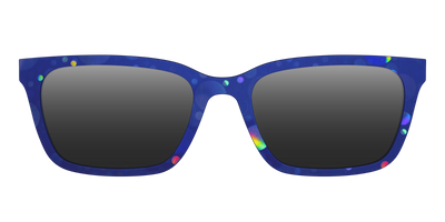 The Polarized Navy Holographic Bubbles Sun Top - Front Top Thumbnail - Pair Eyewear
