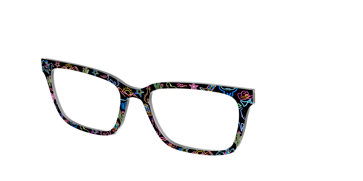 The Neon Rodeo - Angle Top Image - Pair Eyewear