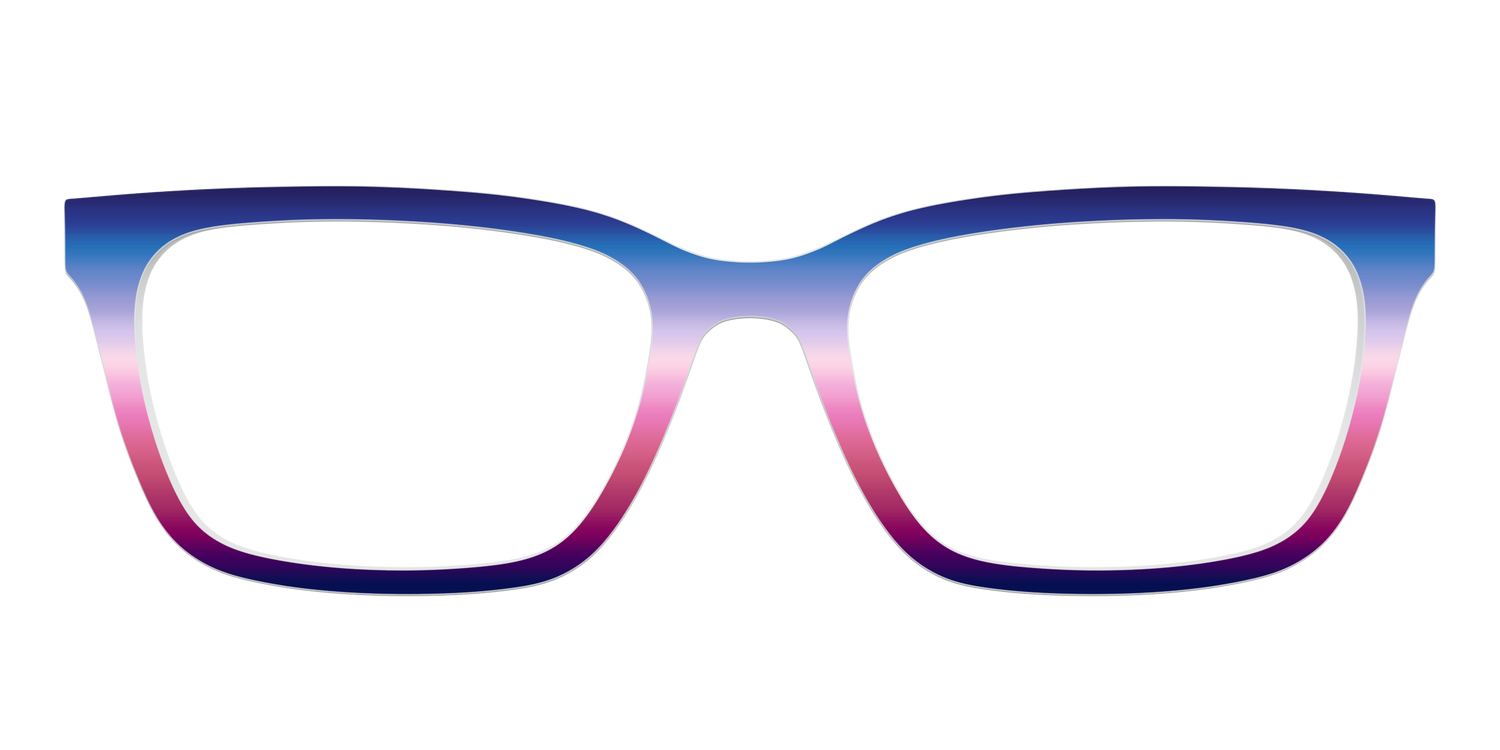 The Nightfall Gradient - Front Top Image - Pair Eyewear