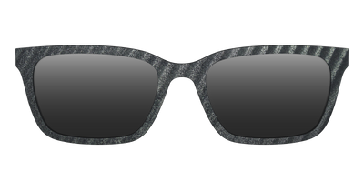 The Polarized Obsidian Stripe Sun Top - Front Top Thumbnail - Pair Eyewear