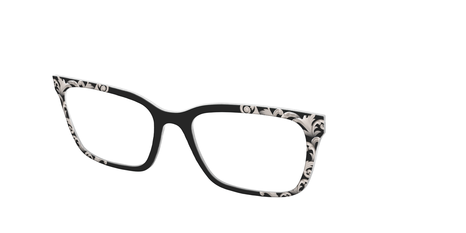 The Ornate Leaves - Angle Top Image - Pair Eyewear