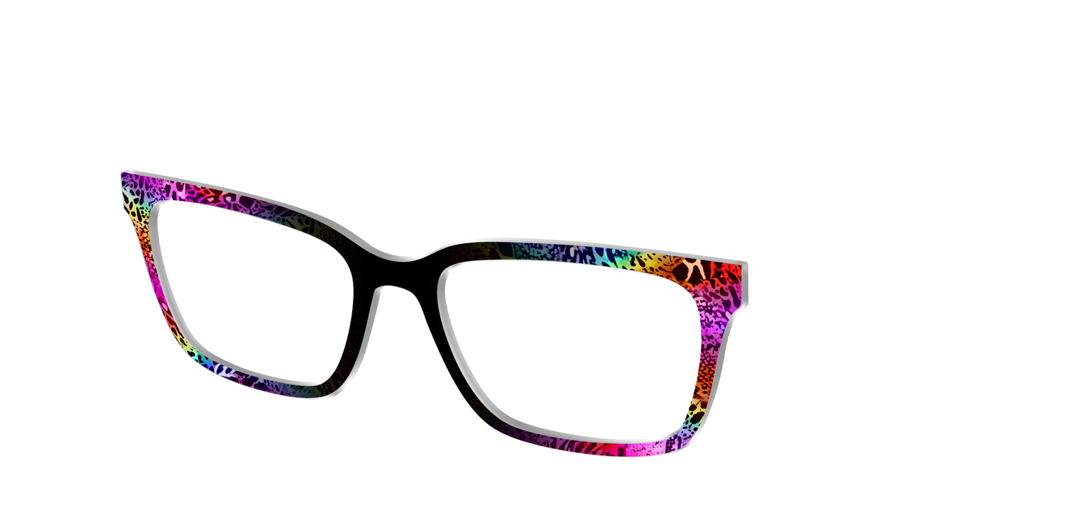 The Paradise Print Mix - Angle Top Image - Pair Eyewear