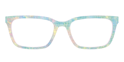 The Pastel Gradient with Holographic Hatching - Front Top Thumbnail - Pair Eyewear