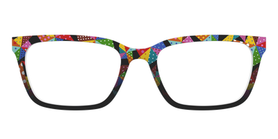 The Patchwork Pinwheels - Front Top Thumbnail - Pair Eyewear