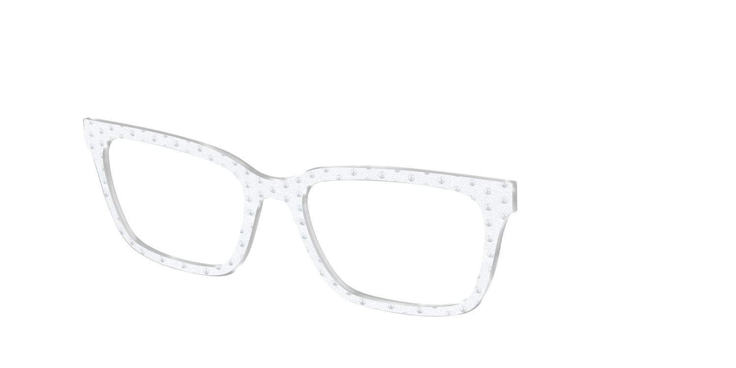 The Pearl Shimmer Polka Dots - Angle Top Image - Pair Eyewear