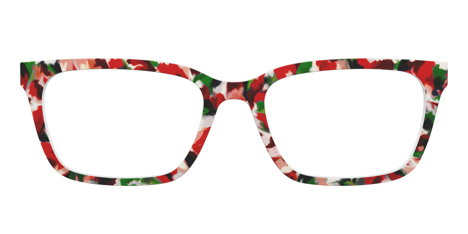 The Peppermint Bark Tort - Front Top Image - Pair Eyewear