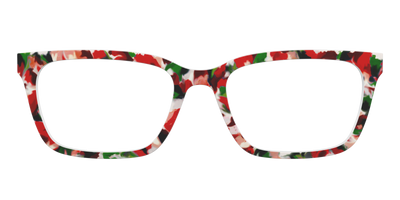 The Peppermint Bark Tort - Front Top Thumbnail - Pair Eyewear