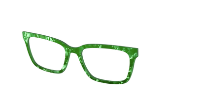 The Peridot Pearl Marble - Angle Top Thumbnail - Pair Eyewear