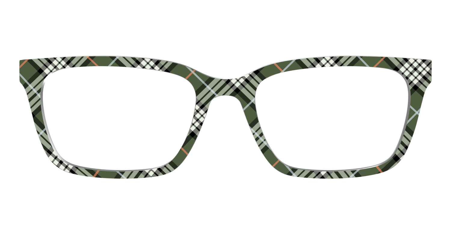 The Personality Plaid - Front Top Image - Pair Eyewear