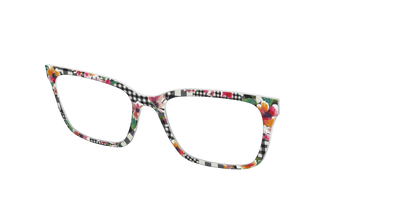 The Petal Plaid - Angle Top Thumbnail - Pair Eyewear