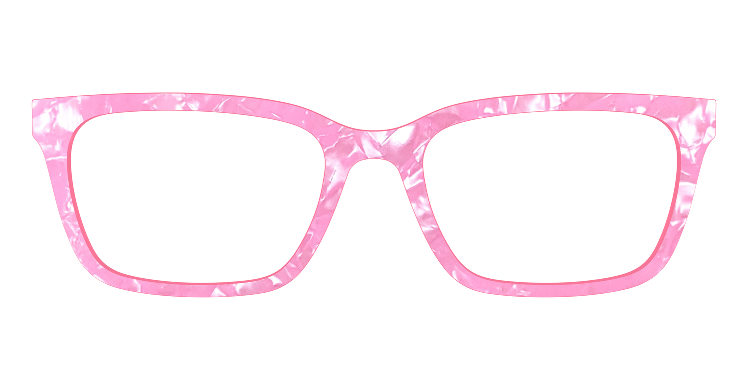 The Pink Tourmaline Pearl Marble - Front Top Image - Pair Eyewear