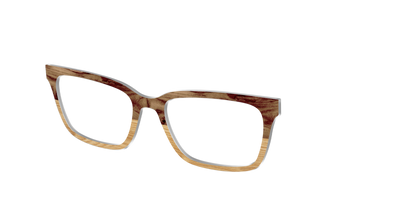 The Pirate Plank Wood Split - Angle Top Thumbnail - Pair Eyewear