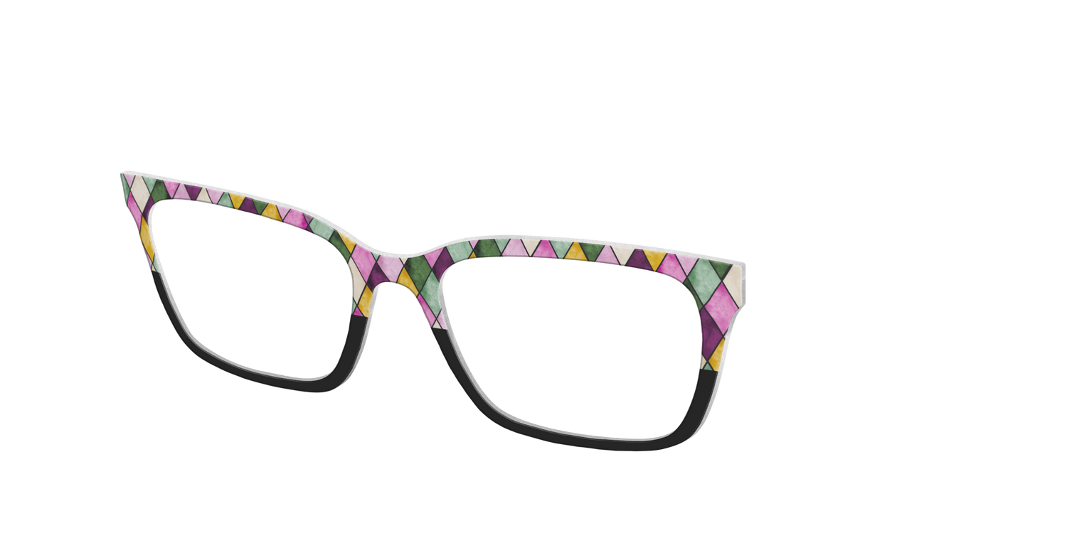 The Playful Harley Split - Angle Top Image - Pair Eyewear