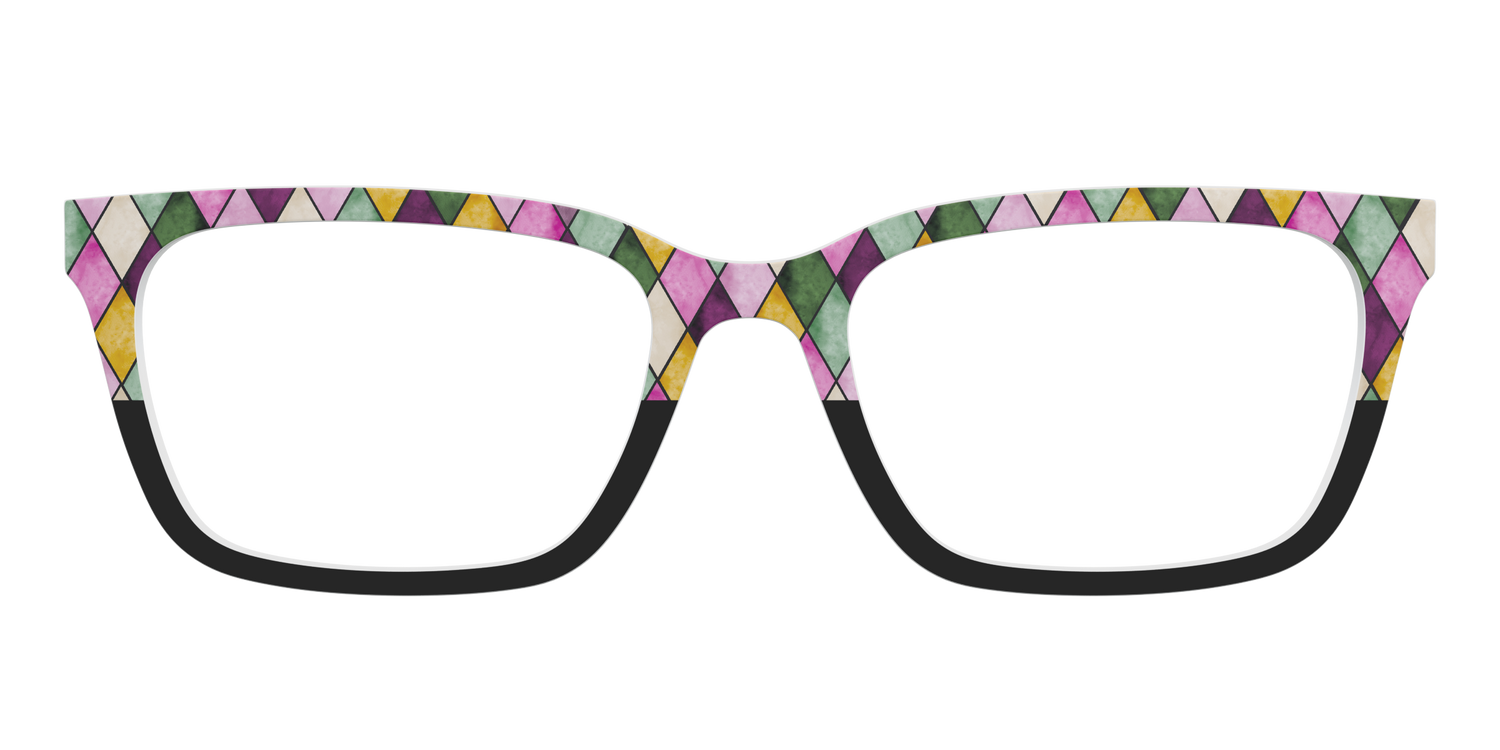 The Playful Harley Split - Front Top Image - Pair Eyewear