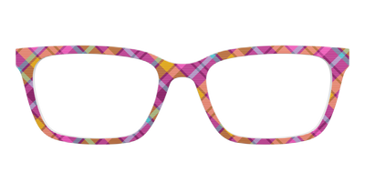 The Playful in Pink Plaid - Front Top Thumbnail - Pair Eyewear