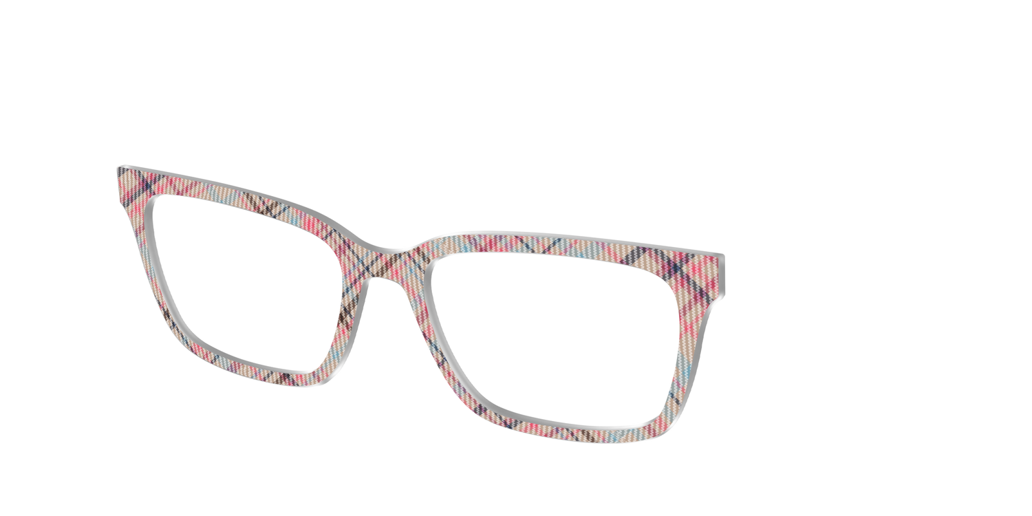 The Pleasant Plaid - Angle Top Image - Pair Eyewear