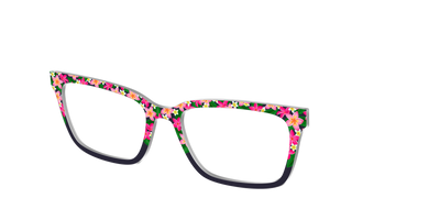 The Plumeria Crown - Angle Top Thumbnail - Pair Eyewear