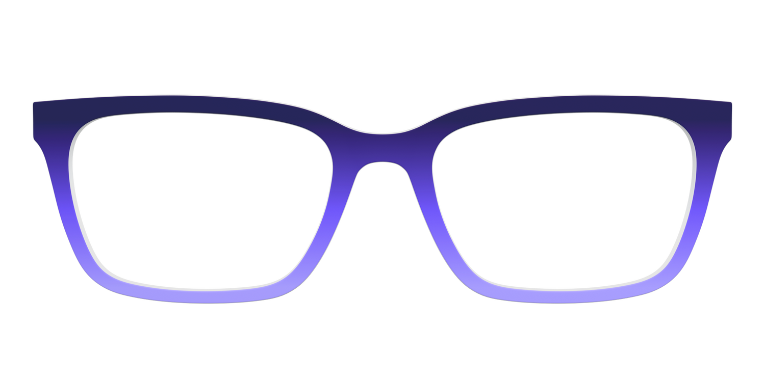 The Plum to Wisteria Gradient - Front Top Image - Pair Eyewear