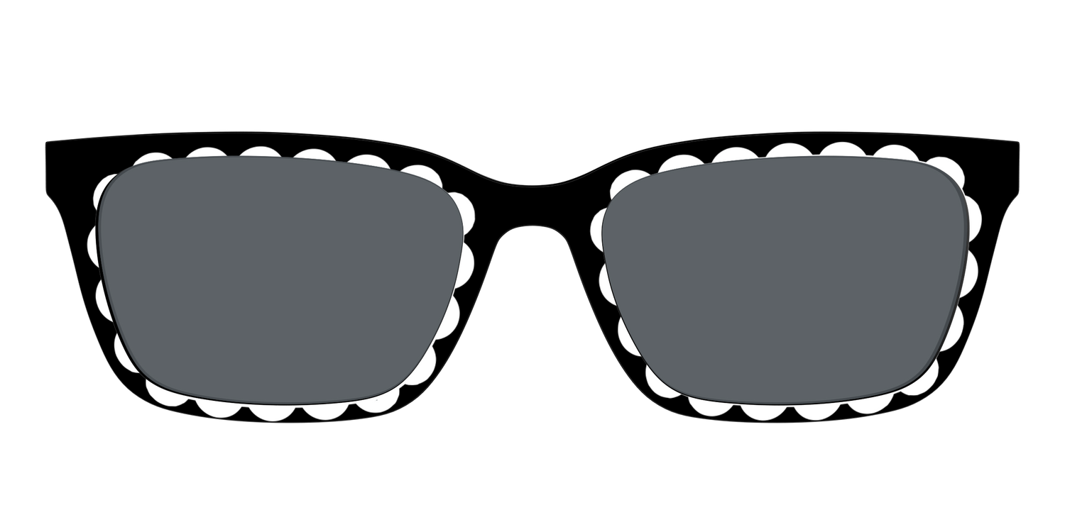 The Polarized Stylish Daisy Sun Top - Front Top Image - Pair Eyewear