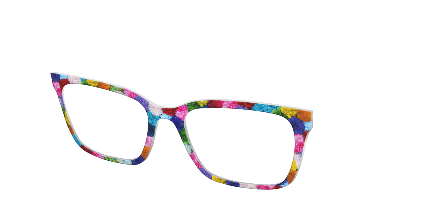 The Pom Poms - Angle Top Image - Pair Eyewear
