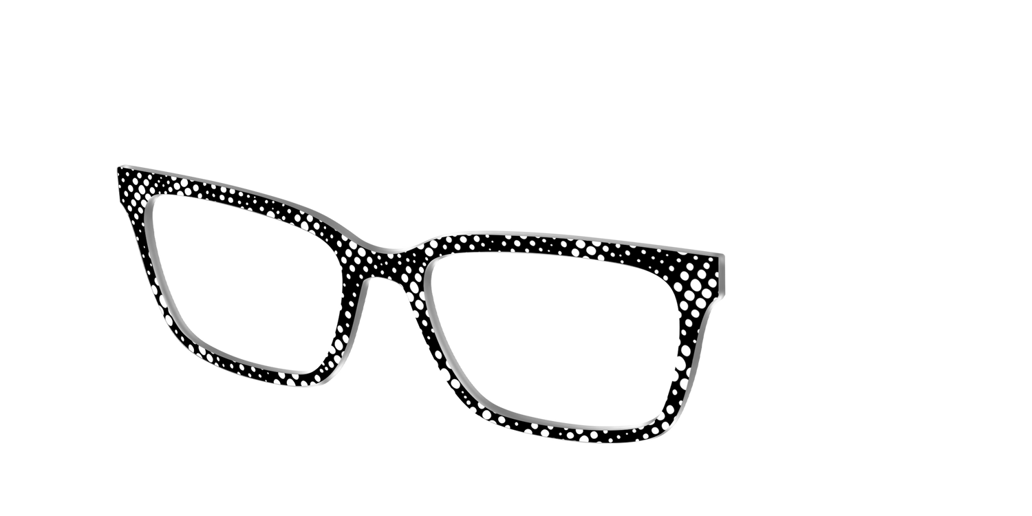 The Pop Dots - Angle Top Image - Pair Eyewear