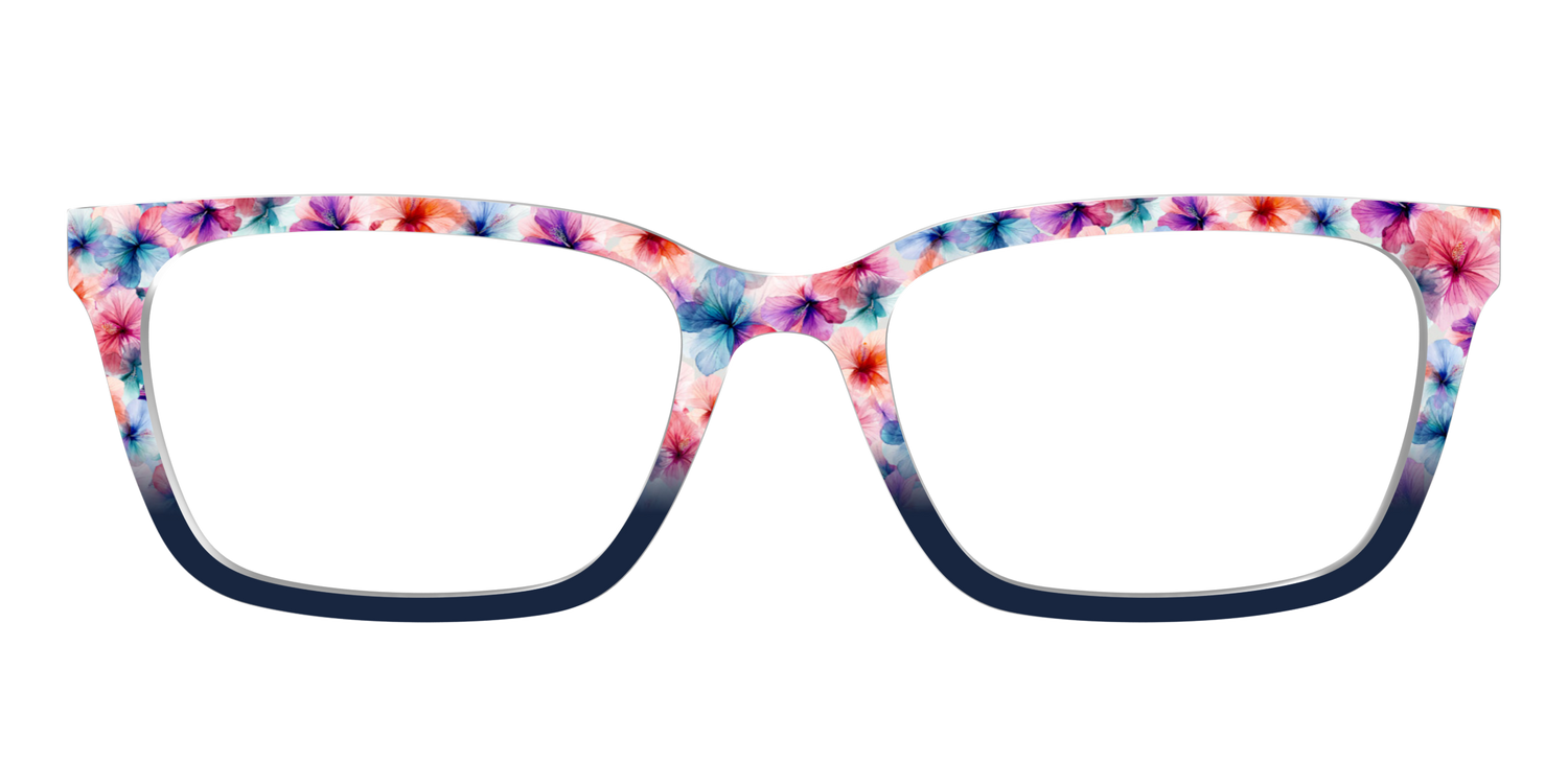 The Pressed Hibiscus - Front Top Image - Pair Eyewear