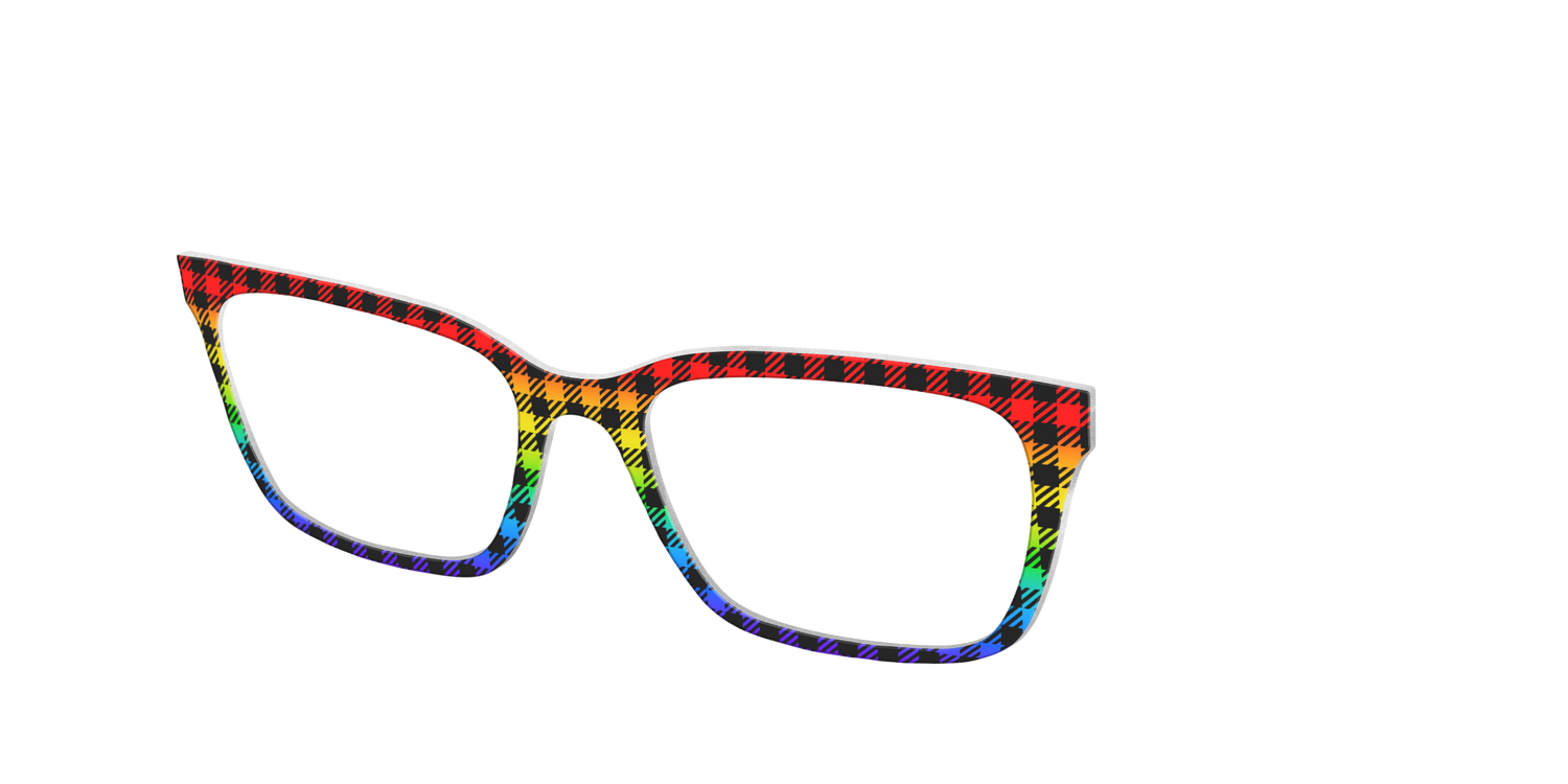 The Primary Plaid - Angle Top Image - Pair Eyewear