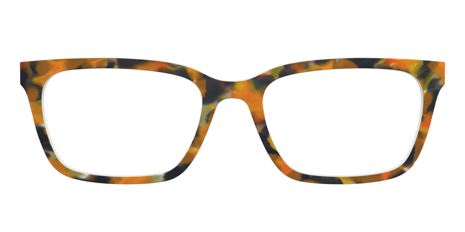The Pumpkin Tortoise - Front Top Image - Pair Eyewear