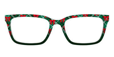 The Ribbon-Clad Plaid - Front Top Thumbnail - Pair Eyewear