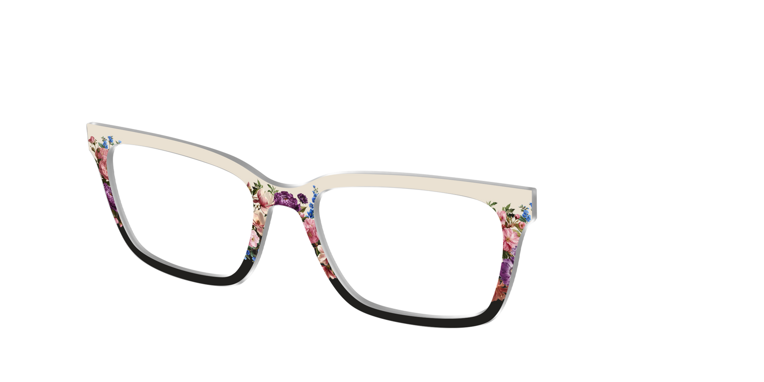 The Romantic Blossoms Split - Angle Top Image - Pair Eyewear