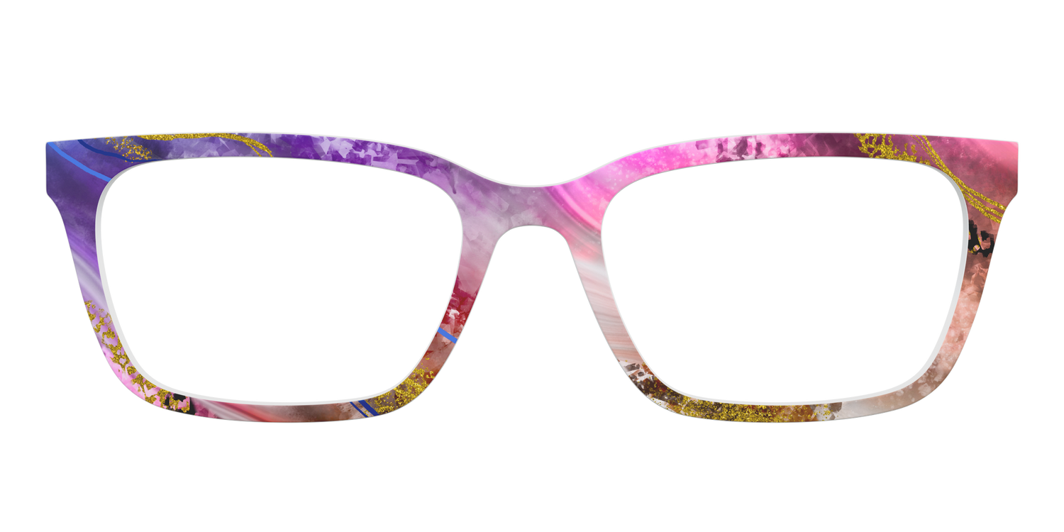 The Rose Quartz Crystal - Front Top Image - Pair Eyewear