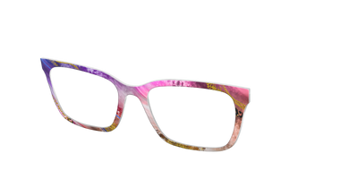The Rose Quartz Crystal - Angle Top Thumbnail - Pair Eyewear