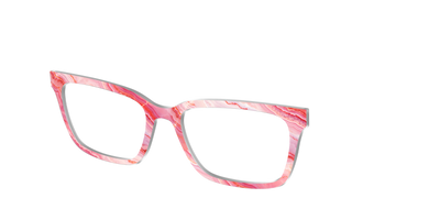 The Rose Quartz Geode - Angle Top Thumbnail - Pair Eyewear