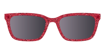 The Polarized Ruby Sparkle Sun Top - Front Top Thumbnail - Pair Eyewear